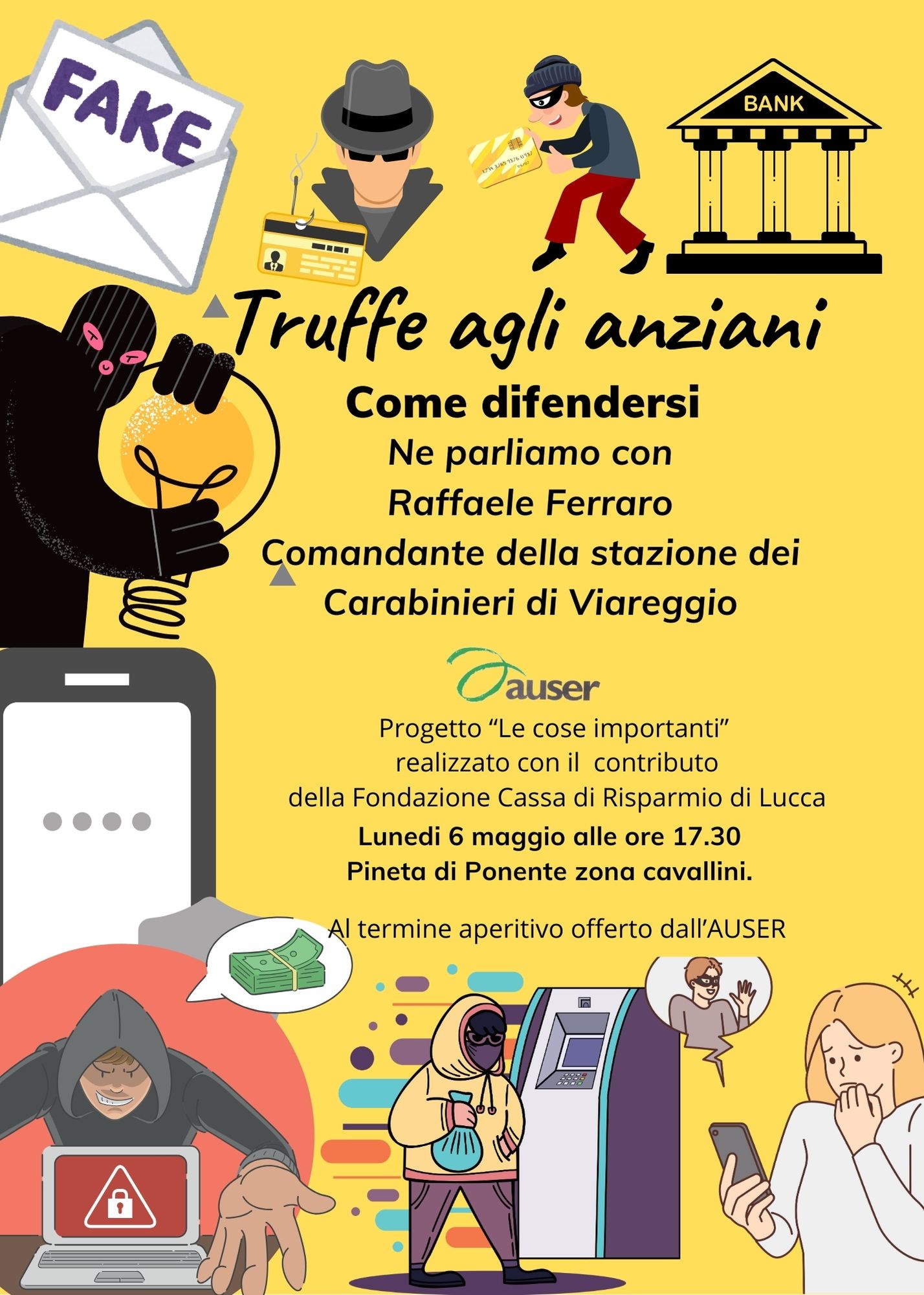 Truffe agli anziani